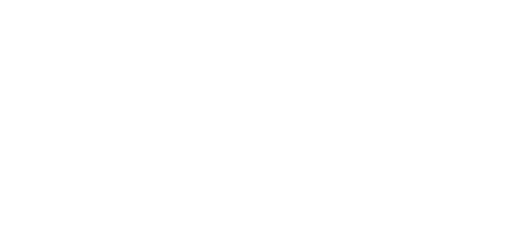 White logo for Cantrell Gardens Nursery and Landscape, featuring bold text with a stylized rose under Cantrell and a tree above Gardens on a light gray background.